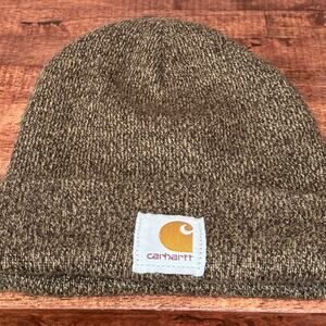 Brown Carhartt Beanie Winter Hat